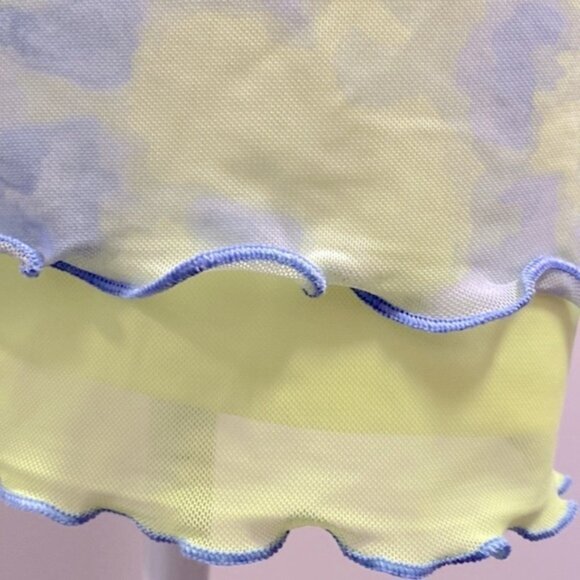 wild fable tie dye micro mesh mini skirt - Picture 4 of 4